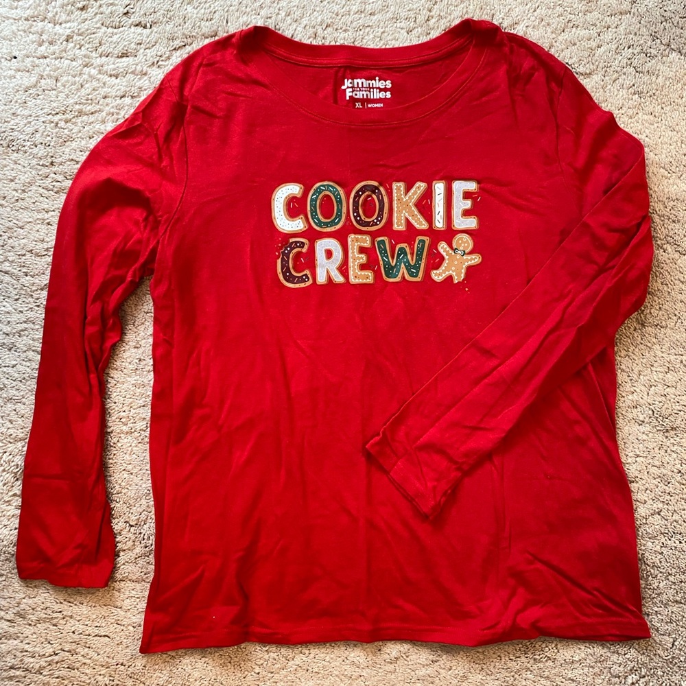 NWOT Cookie Crew Pajama Top, Women’s XL